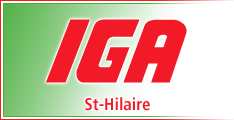 Logo de IGA St-Hilaire Logo de IGA St-Hilaire