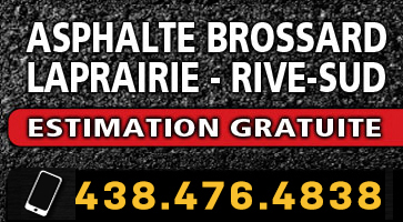Asphalte à Brossard et La Prairie - Estimation gratuite et numéro de téléphone