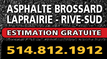 Asphalte à Brossard et La Prairie - Estimation gratuite et numéro de téléphone