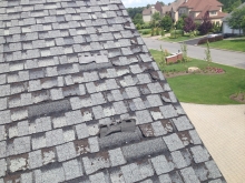 Photo d'une toiture à changer dans Boucherville