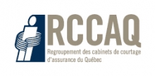 Logo de RCCAQ regroupement des cabinets de courtage d'assurance de Québec